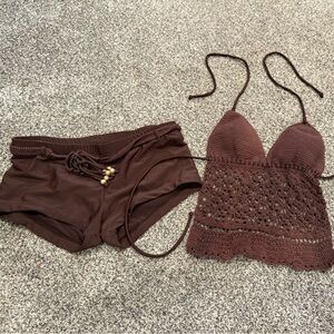 Esprit Chocolate Brown Swimwear
